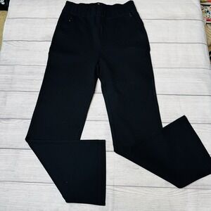Tuckernuck Black Pull‎ On Pointe Pants Kick Flare Size Small Compression Ankle